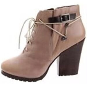 New Women's Bacio 61 Pesanti Cement Leather boots  size 7  (MSR 160)